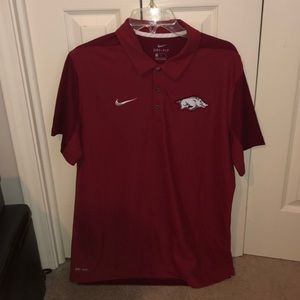 Nike Arkansas Razorback Polo
